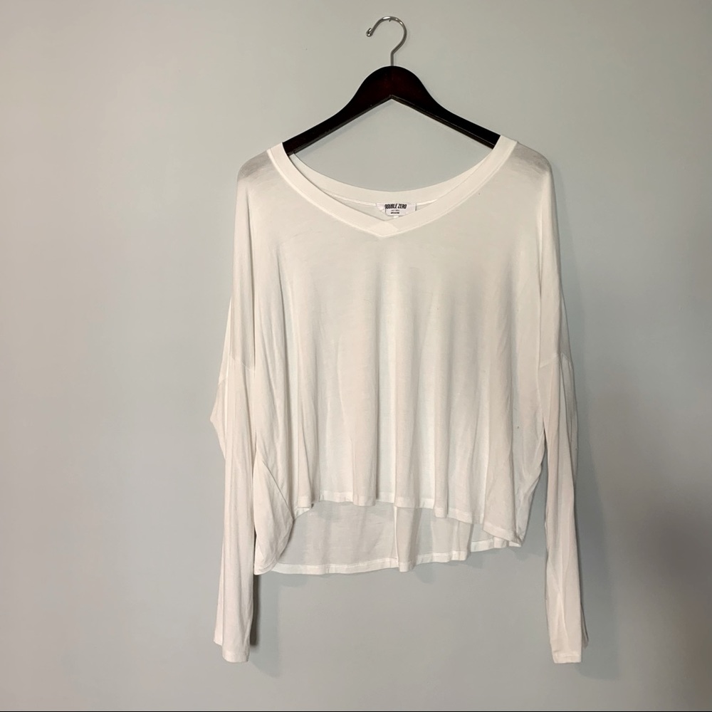 Double zero white tee